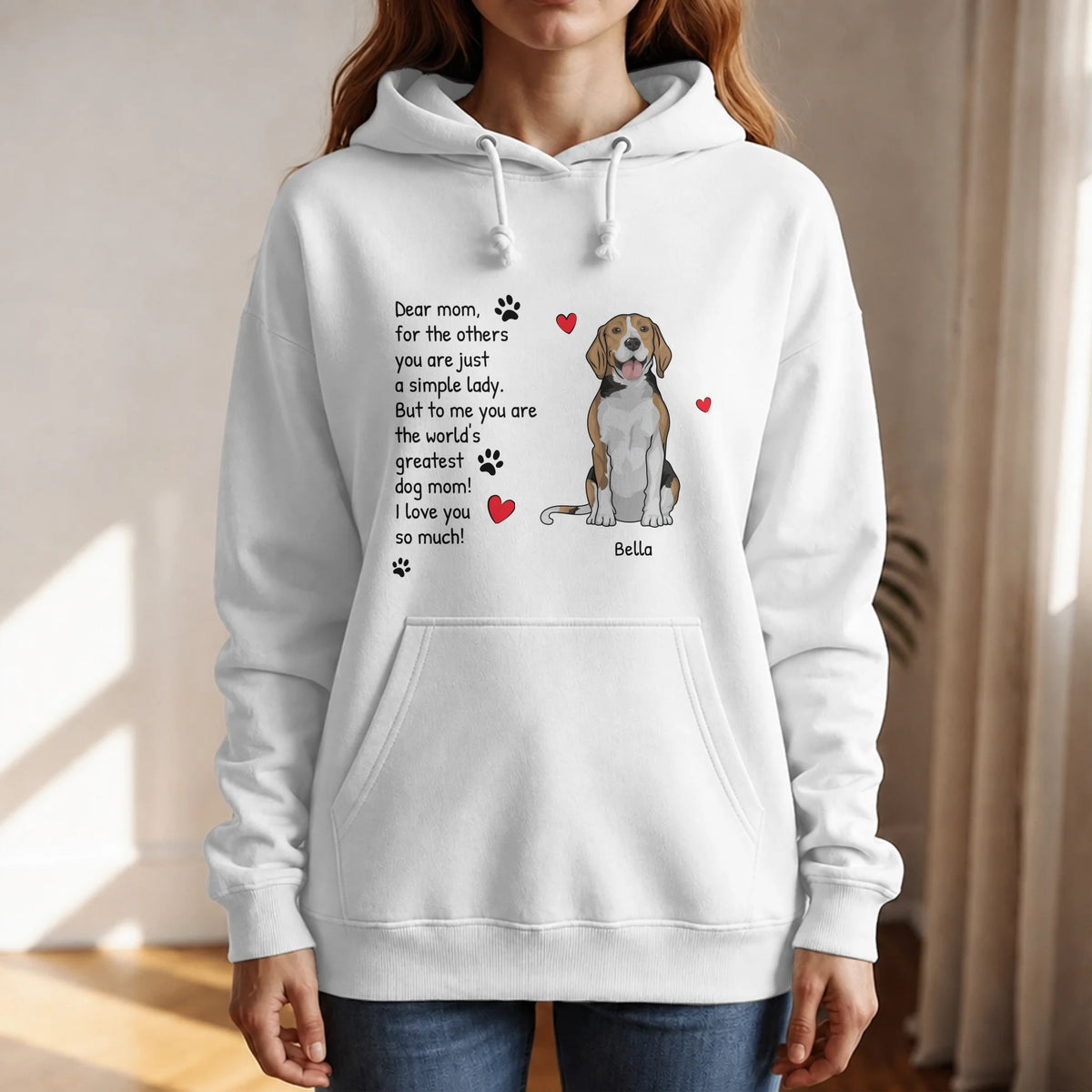 HOODIE Front Print