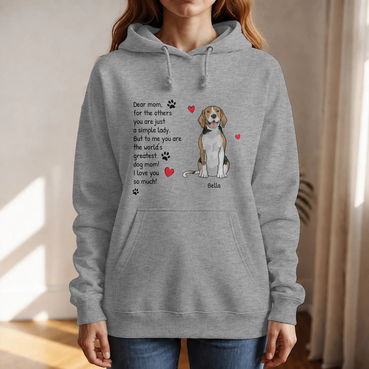 HOODIE Front Print