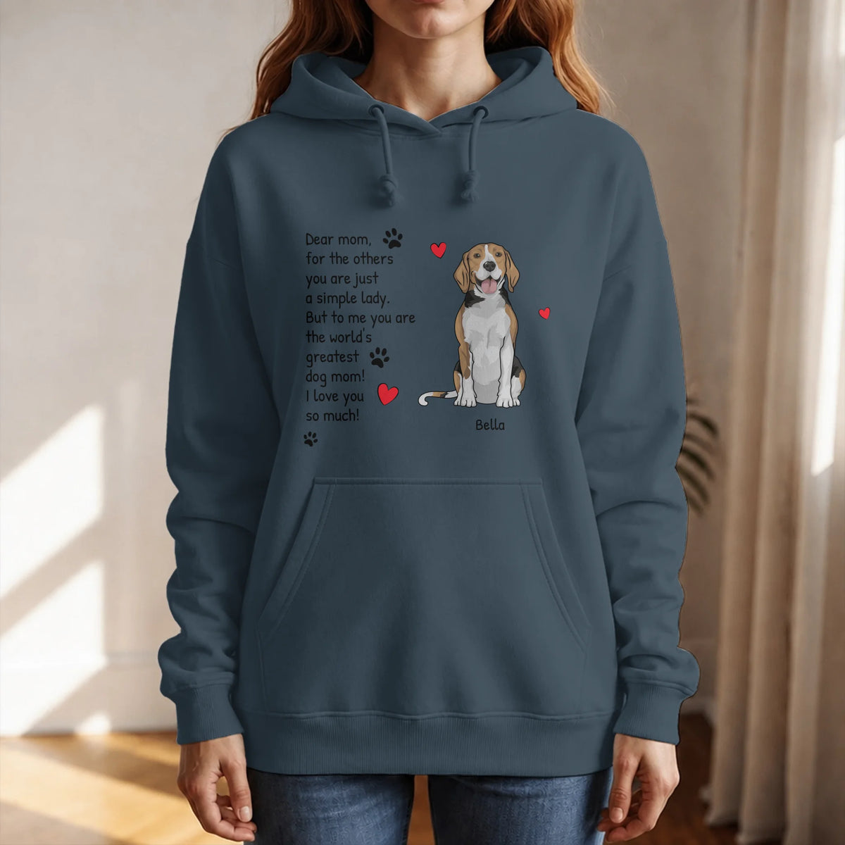 HOODIE Front Print