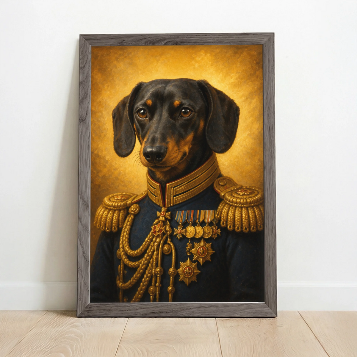 Framed Poster UK oak copy