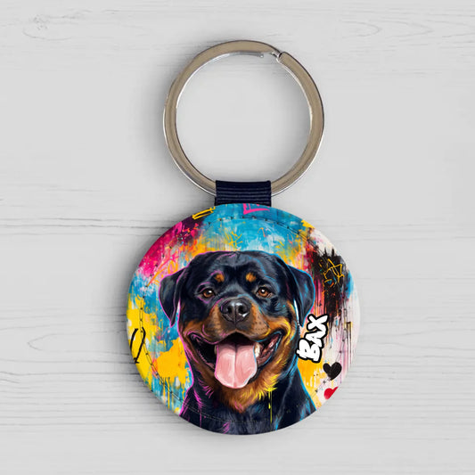 Personalized Keychain - Graffiti