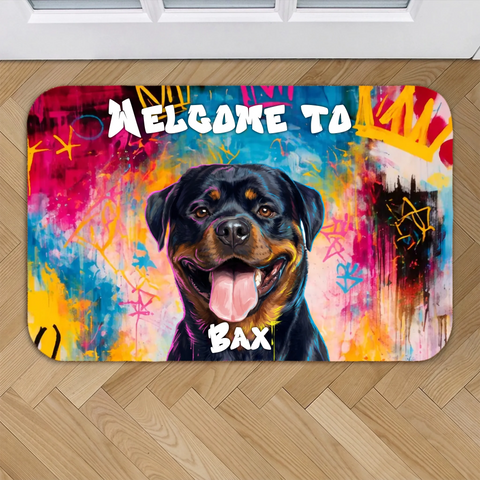 Personalized doormat - Graffiti - Featured Image