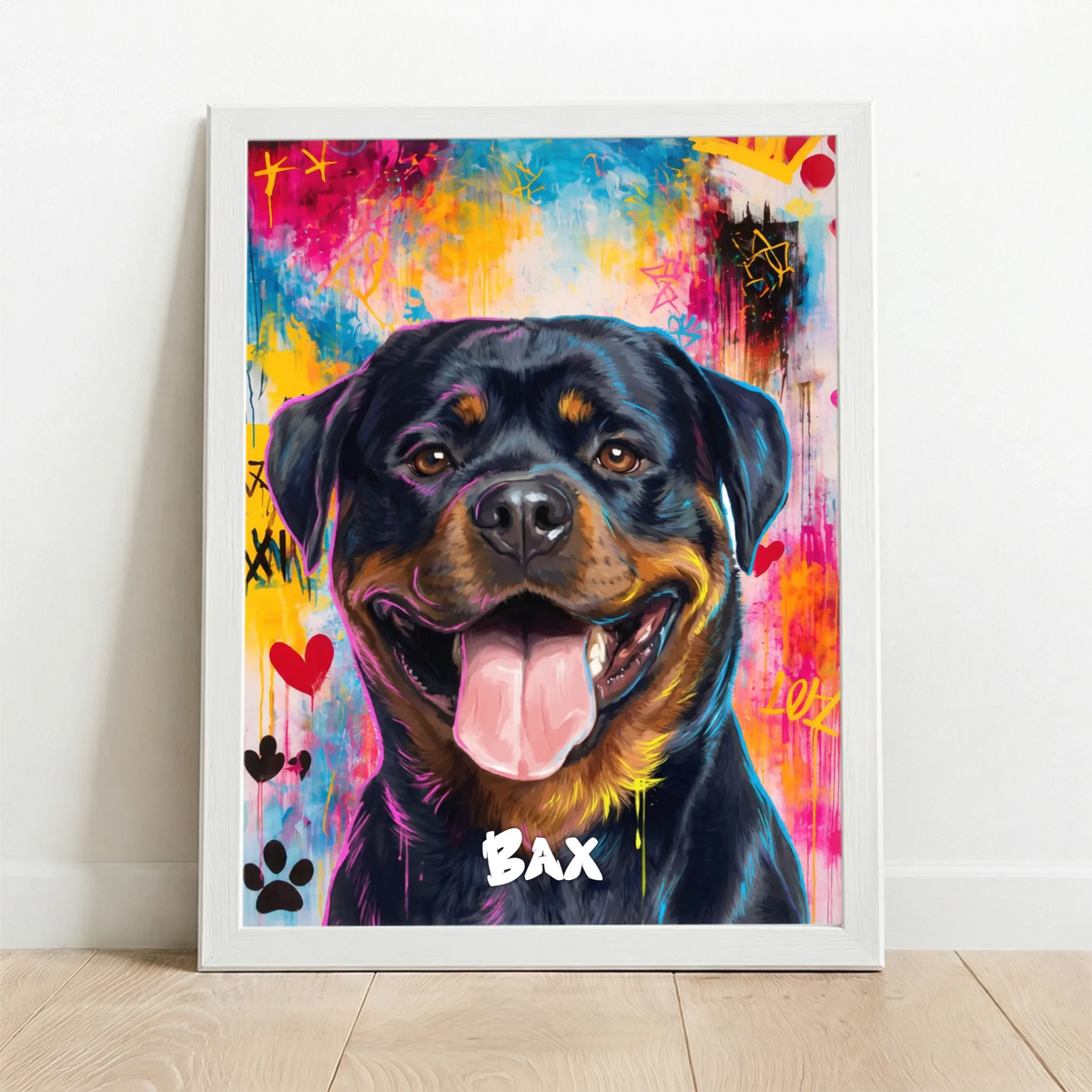 Framed Poster white
