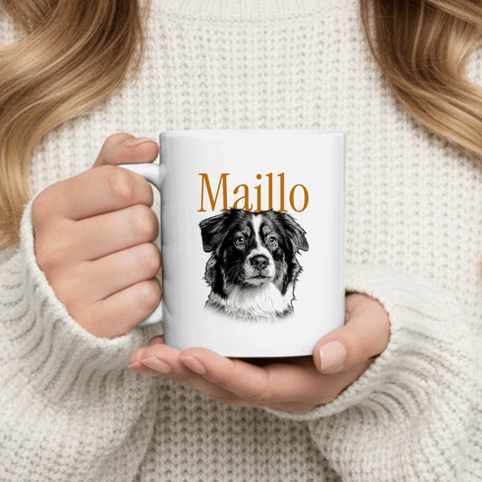 Personalized Mug - Pencil Portrait