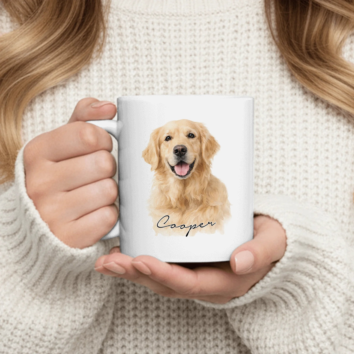 Personalized Mug - Water colors