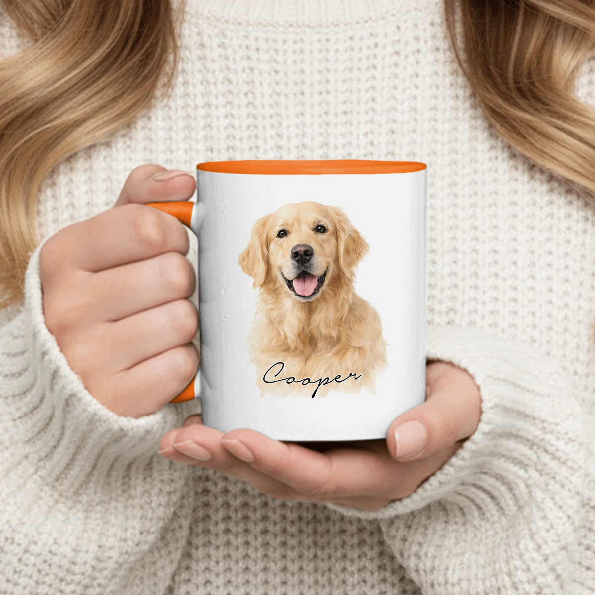 Personalized Mug - Water colors