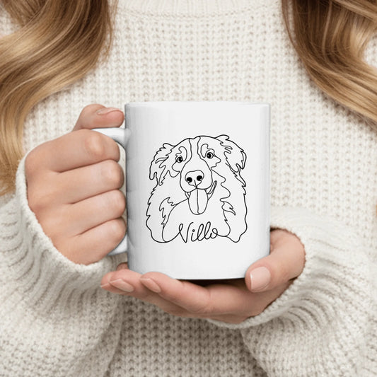 Personalized Mug - Lineart