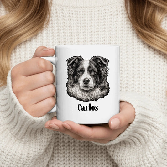 Personalized Mug - Portrait Sketch
