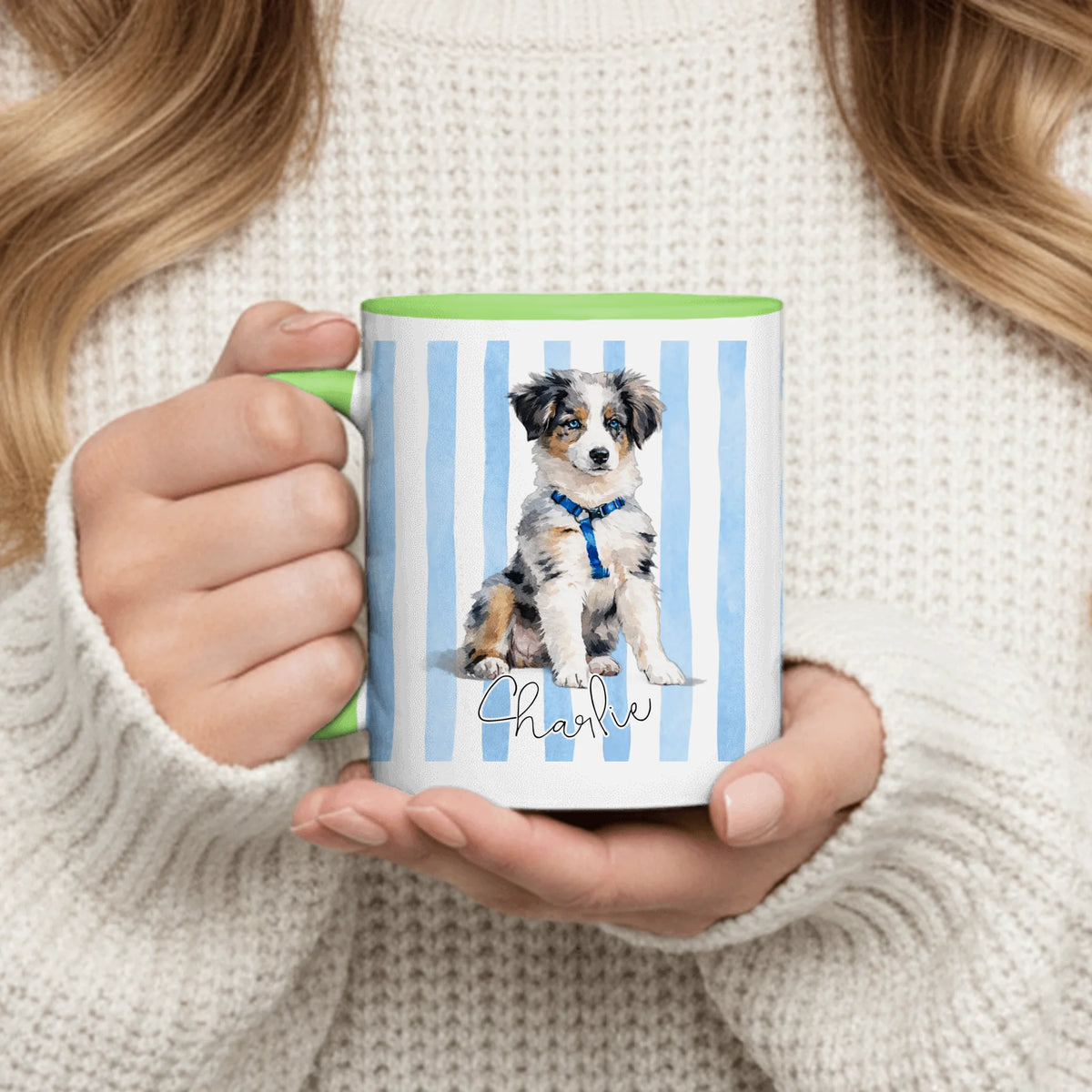 Personalized Mug - Watercolor Pet Portrait