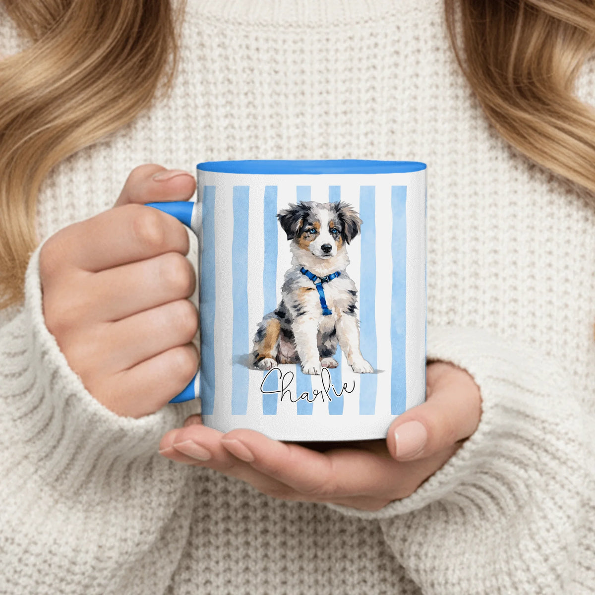 Personalized Mug - Watercolor Pet Portrait