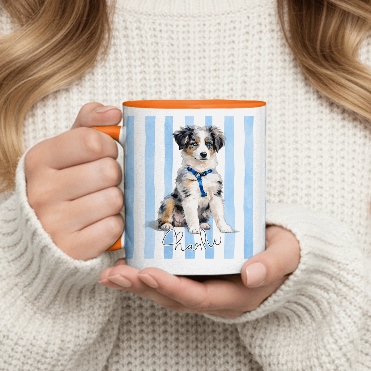 Personalized Mug - Watercolor Pet Portrait