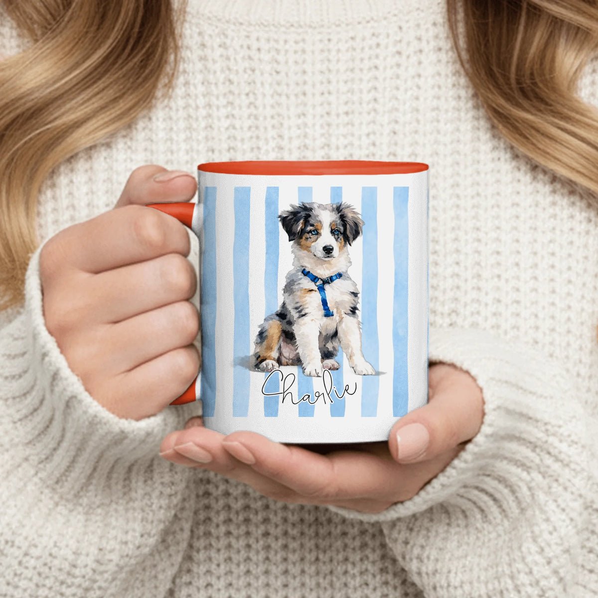 Personalized Mug - Watercolor Pet Portrait