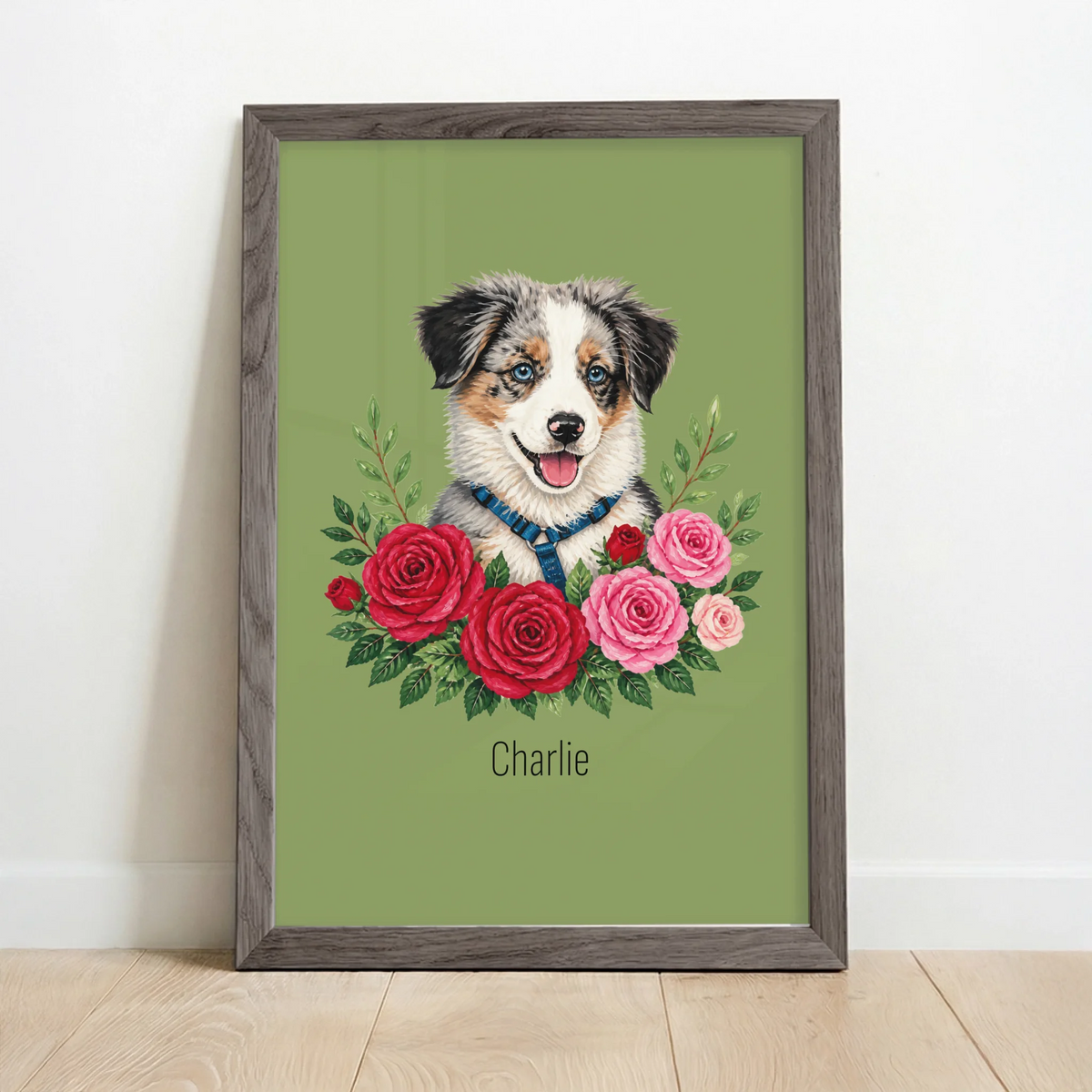 Framed Poster UK oak copy