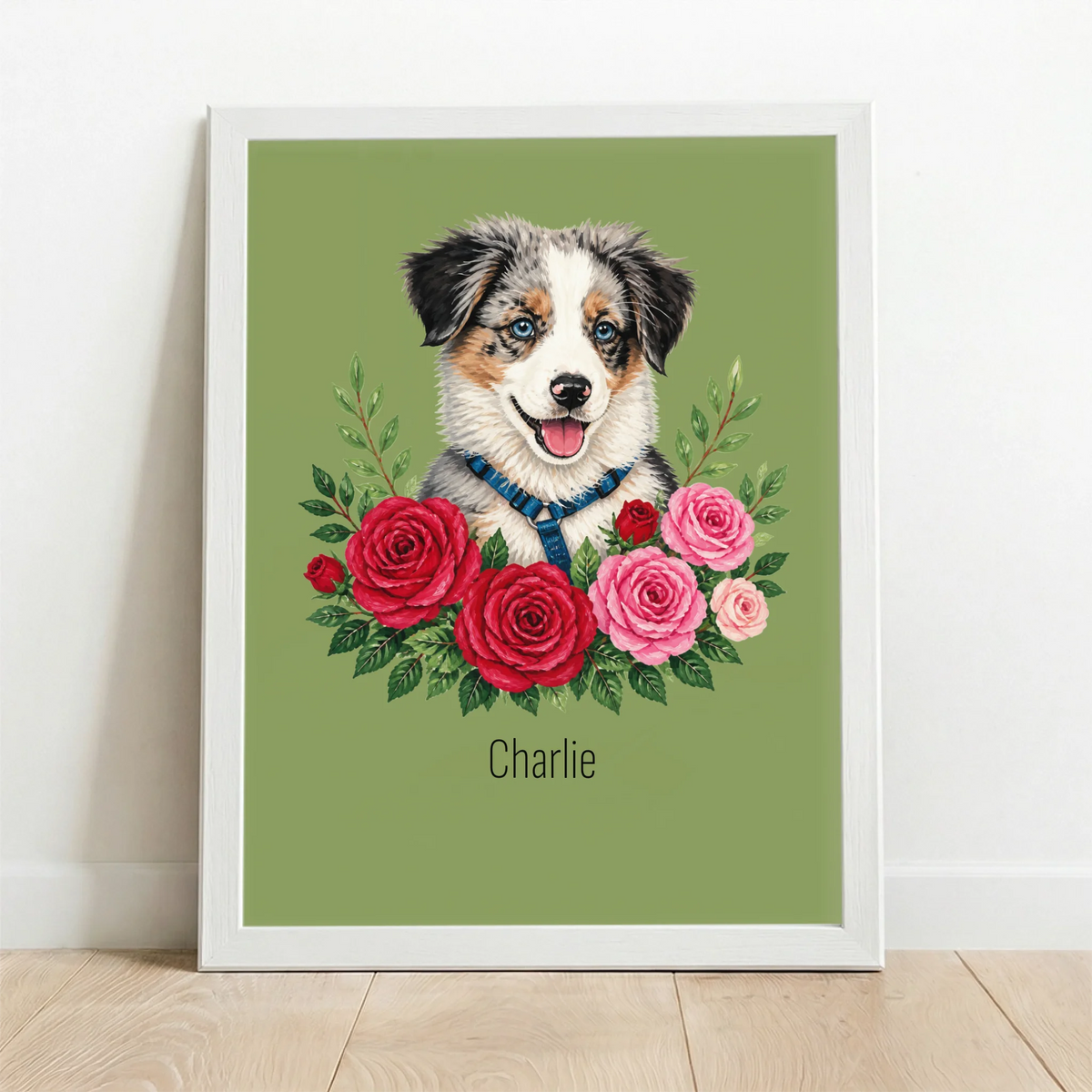 Framed Poster white