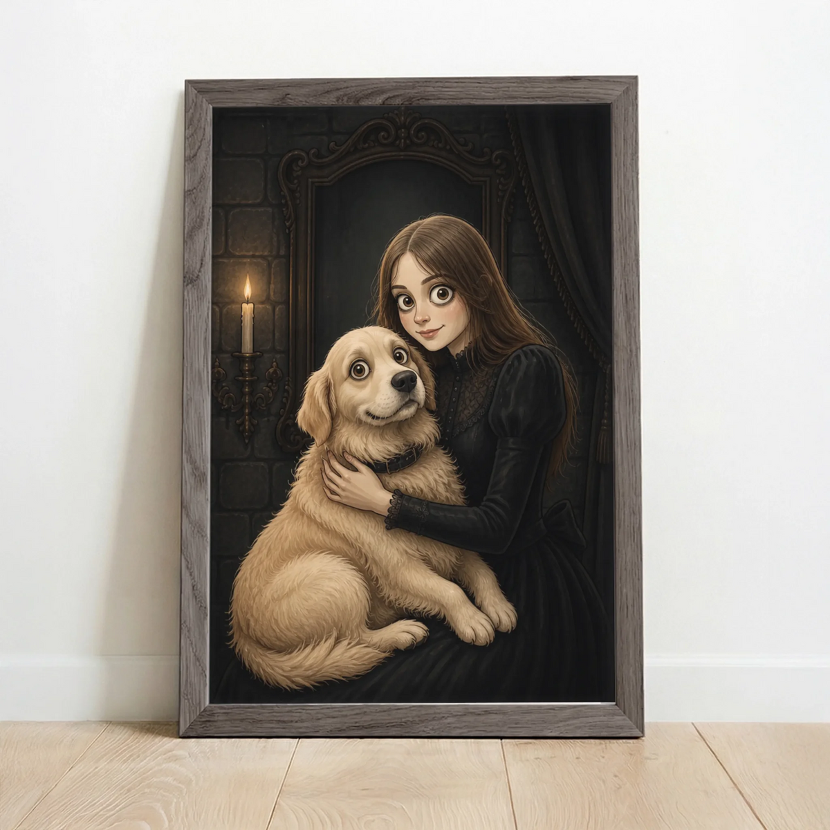 Framed Poster UK oak copy