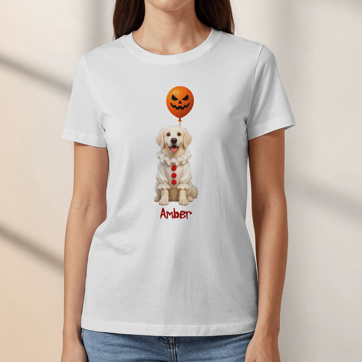 Personalized T-Shirt - 3D Halloween Photo