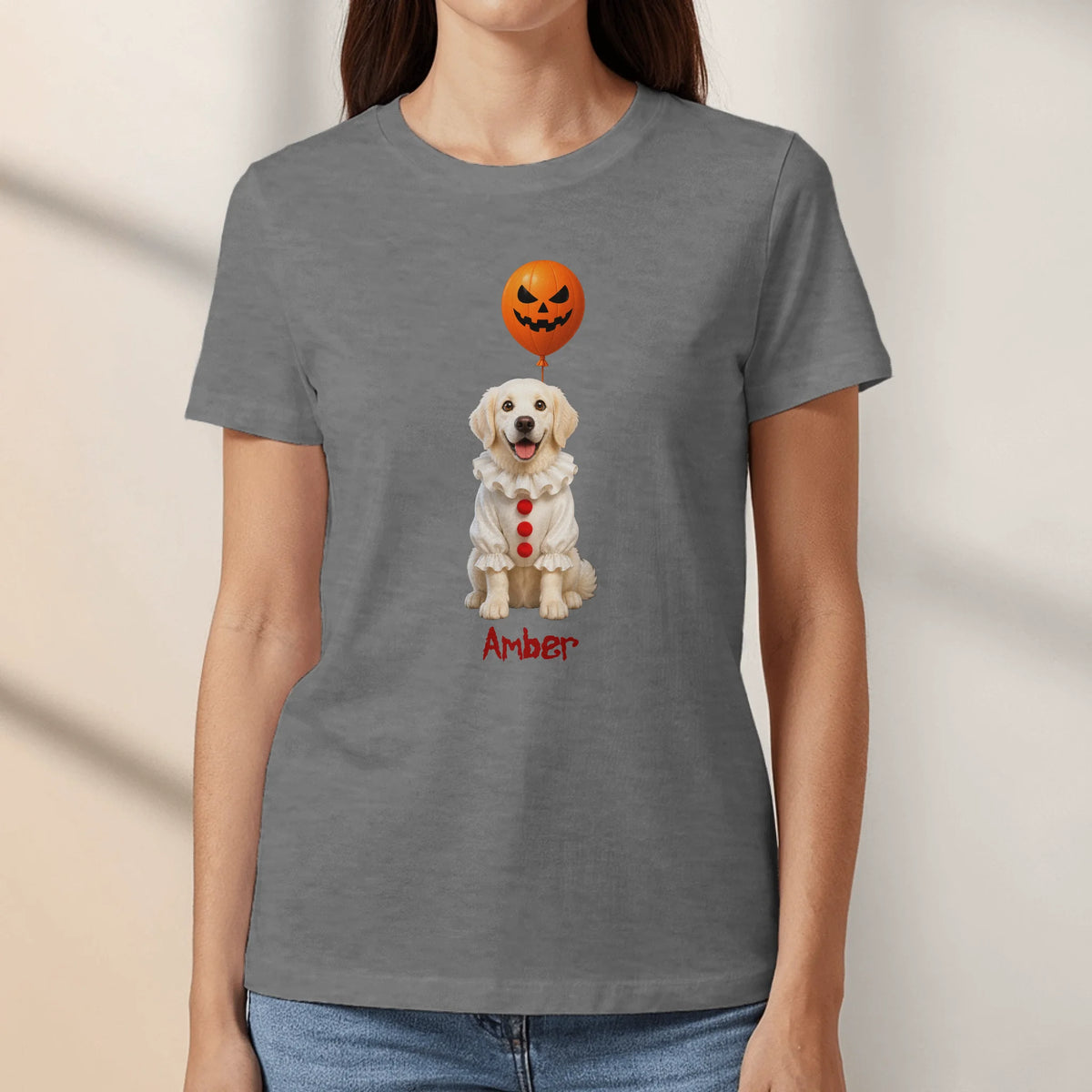 Personalized T-Shirt - 3D Halloween Photo