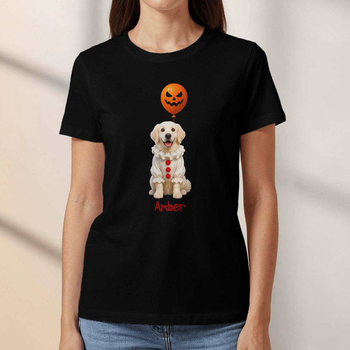 Personalized T-Shirt - 3D Halloween Photo