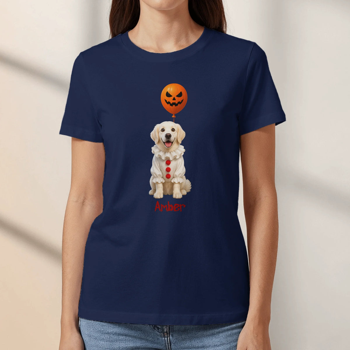 Personalized T-Shirt - 3D Halloween Photo