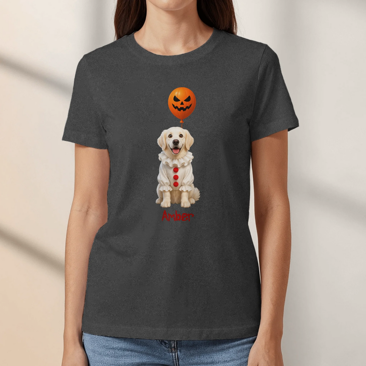 Personalized T-Shirt - 3D Halloween Photo