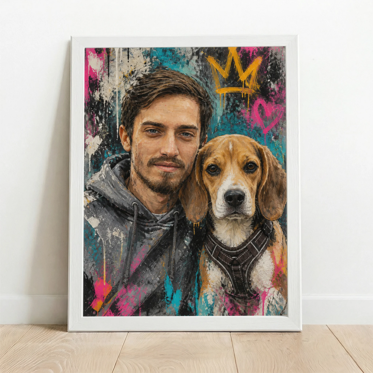 Framed Poster white