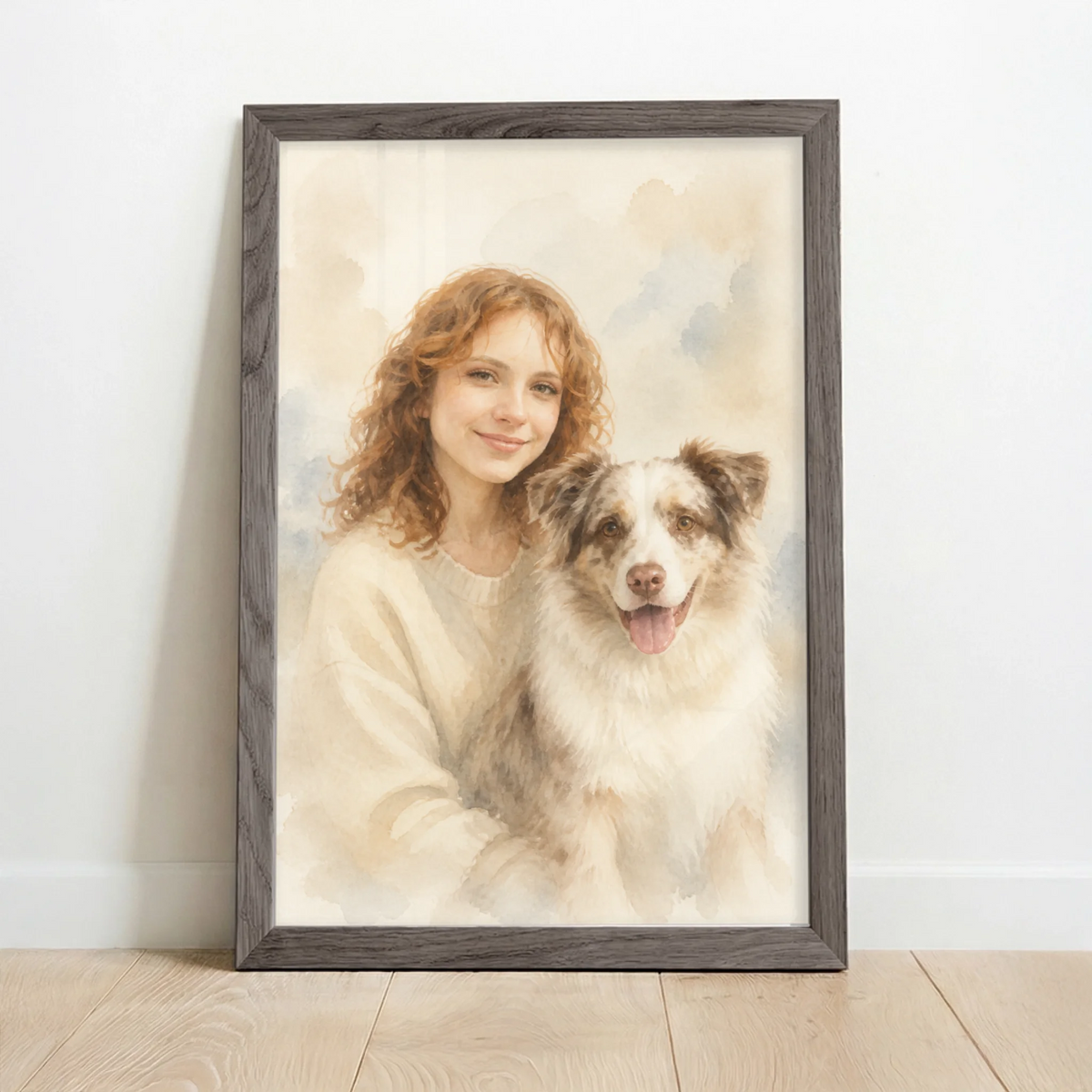 Framed Poster UK oak copy