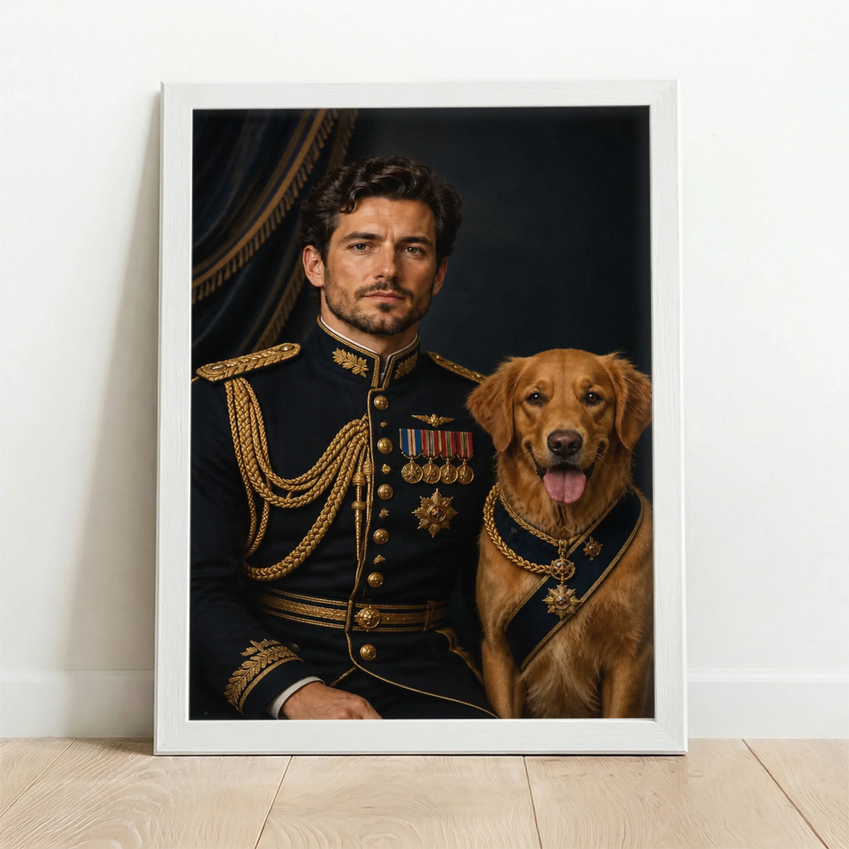Framed Poster white