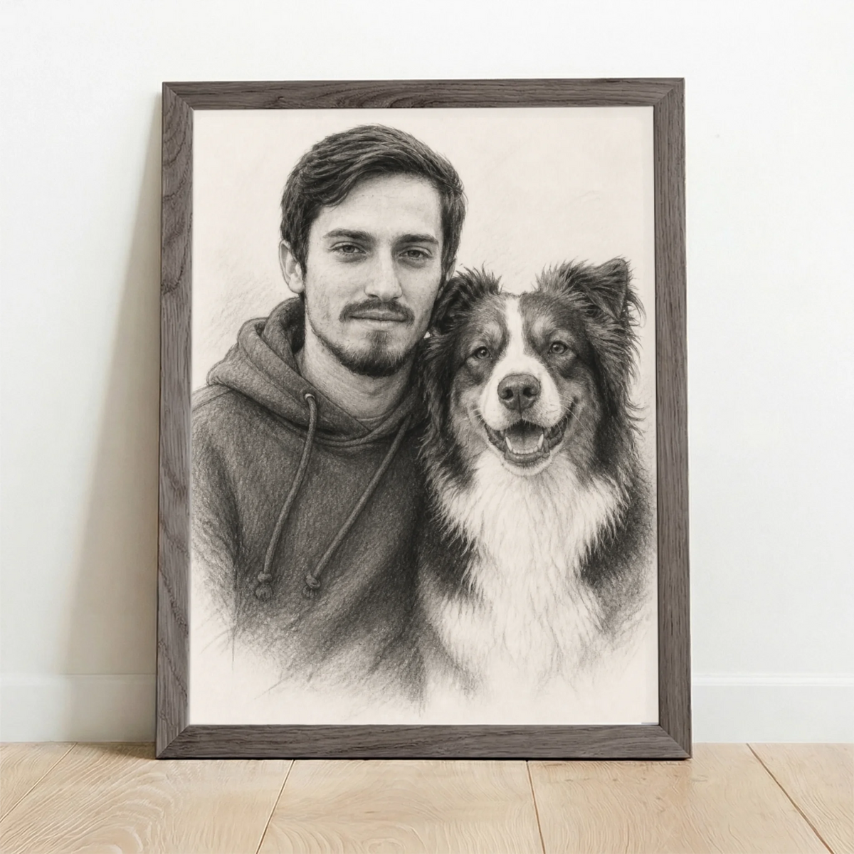 Framed Poster UK oak