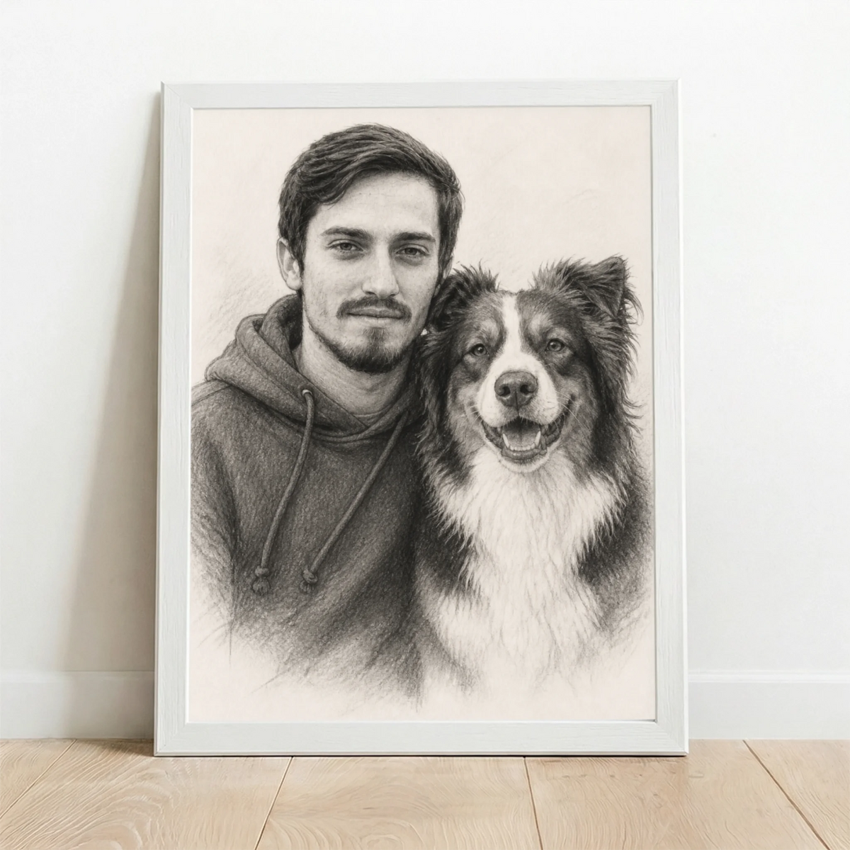 Framed Poster white