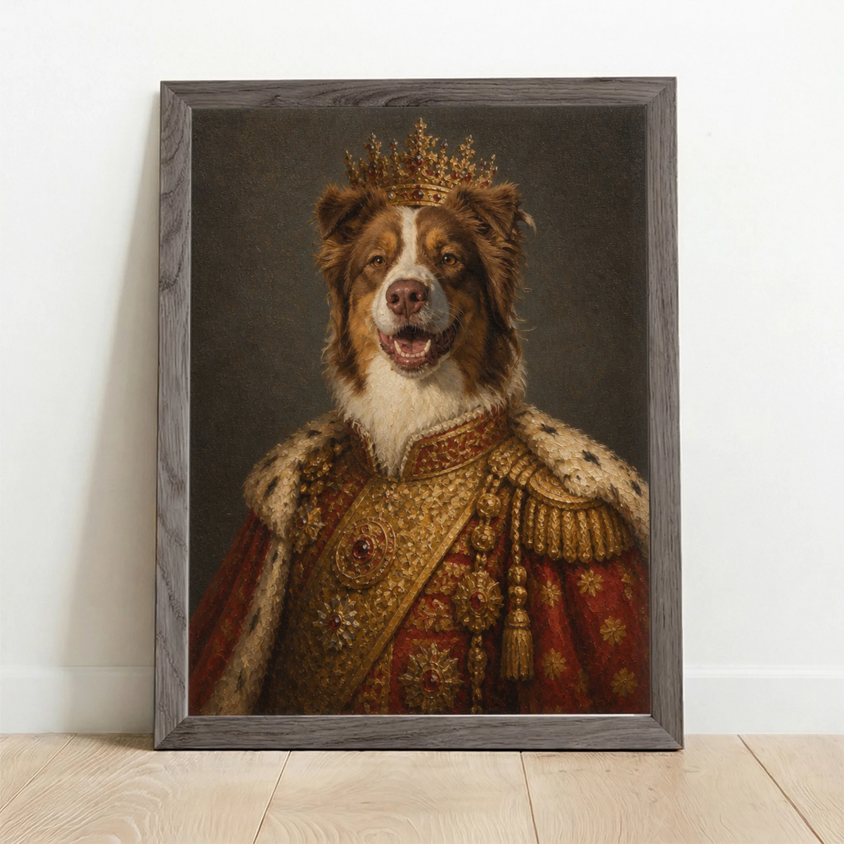 Framed Poster UK oak