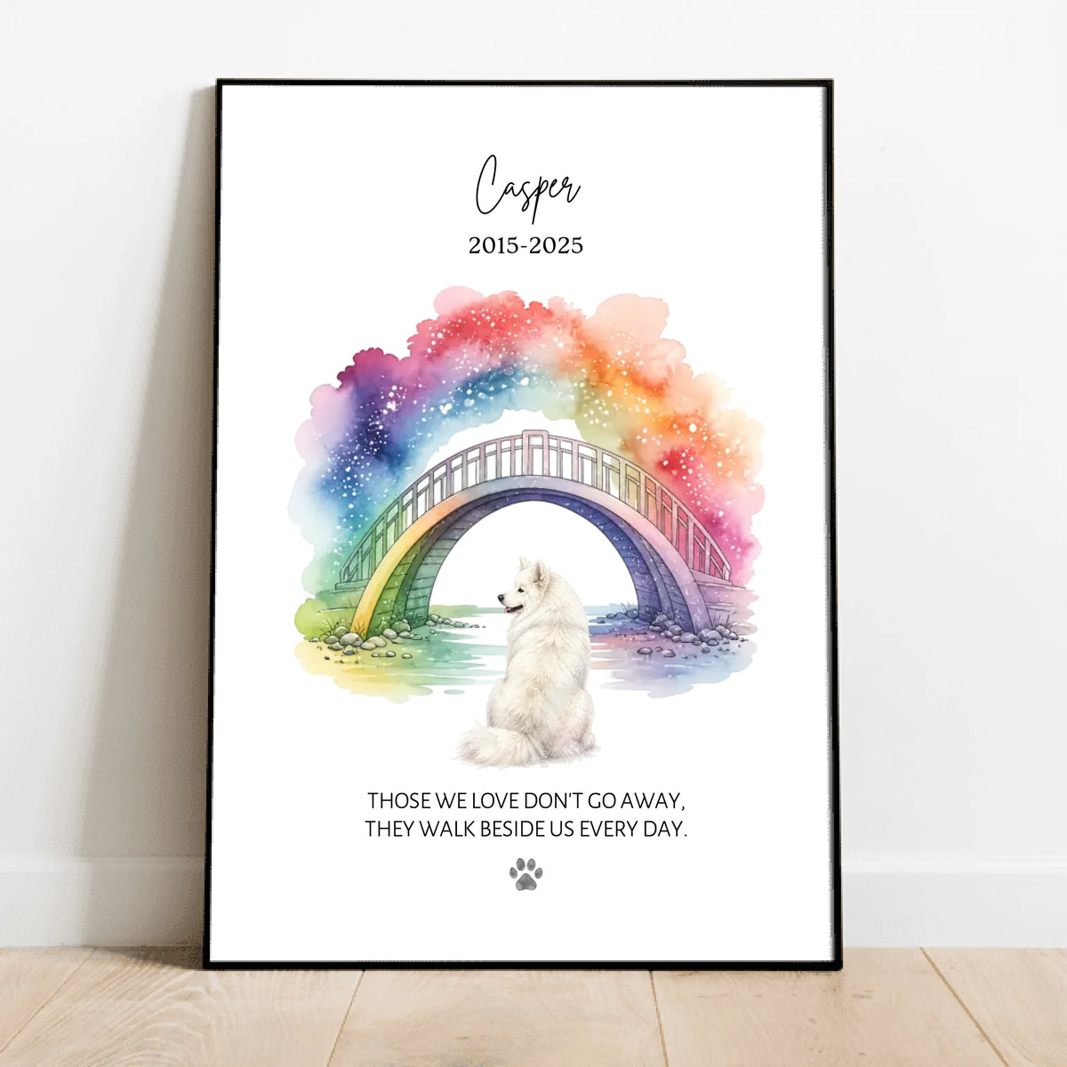 Personalized Poster - Rainbow Bridge