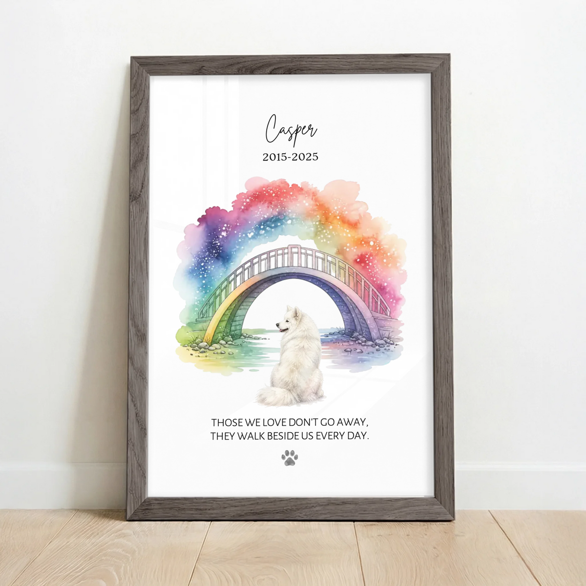 Framed Poster UK oak copy