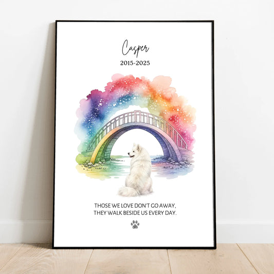 Personalized Poster - Rainbow Bridge