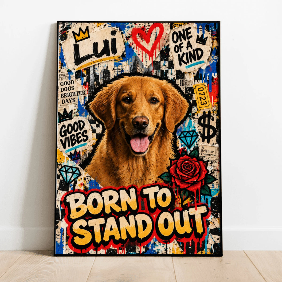 Personalized Poster - Maximalist Collage Street Art
