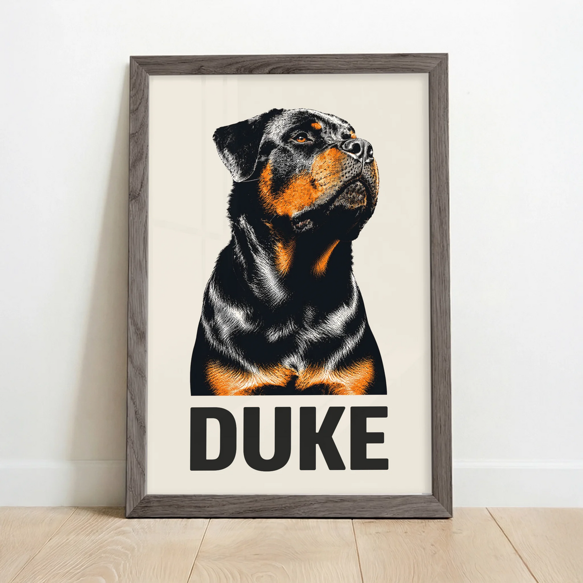 Framed Poster UK oak copy