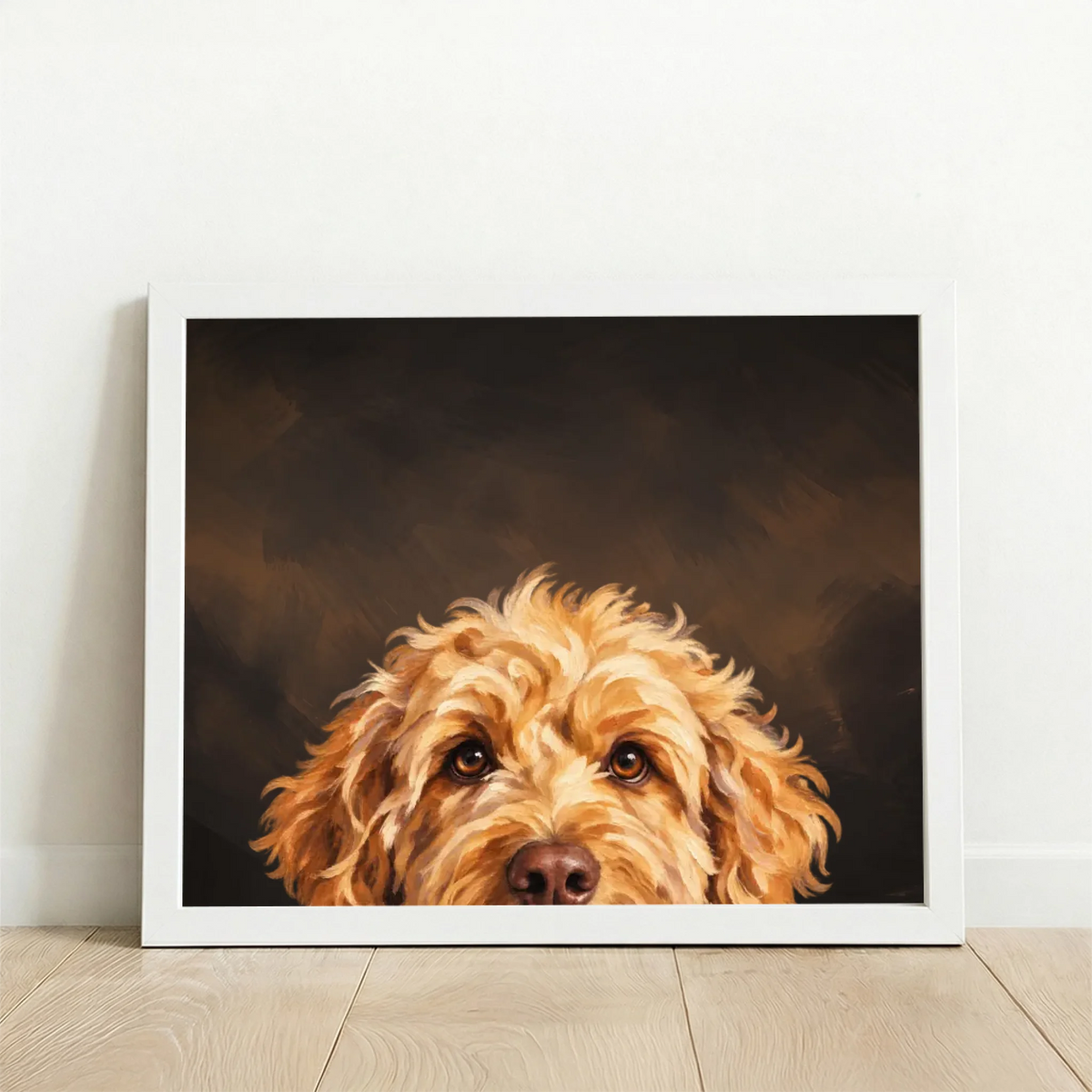 Framed Poster UK horizontal white
