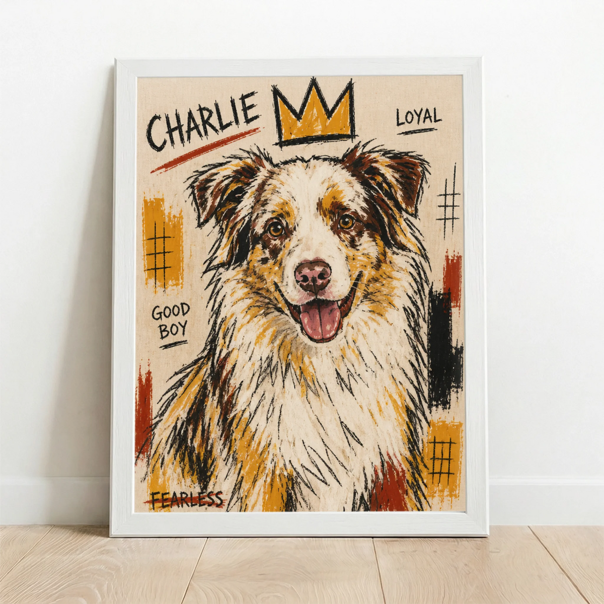 Framed Poster white