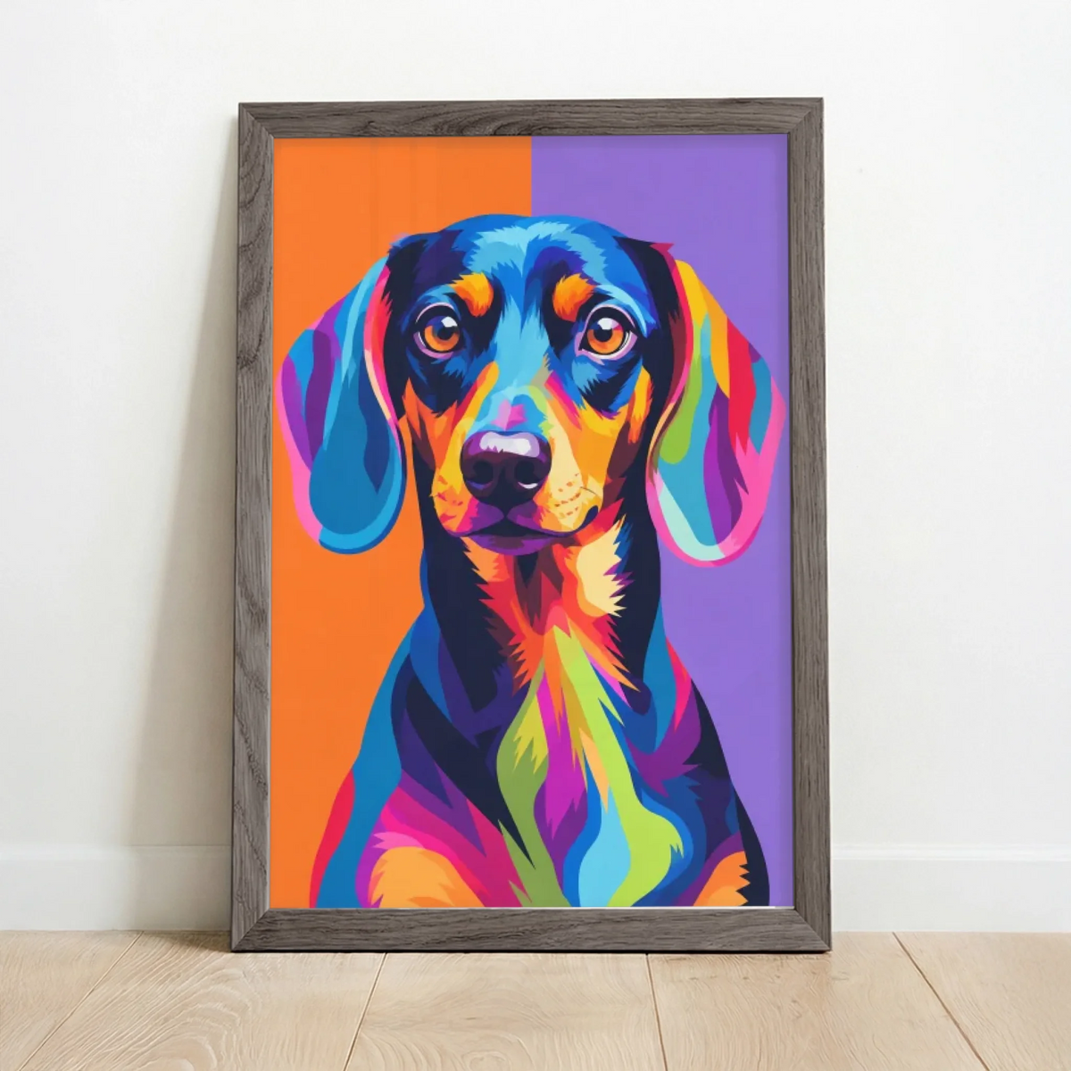 Framed Poster UK oak copy