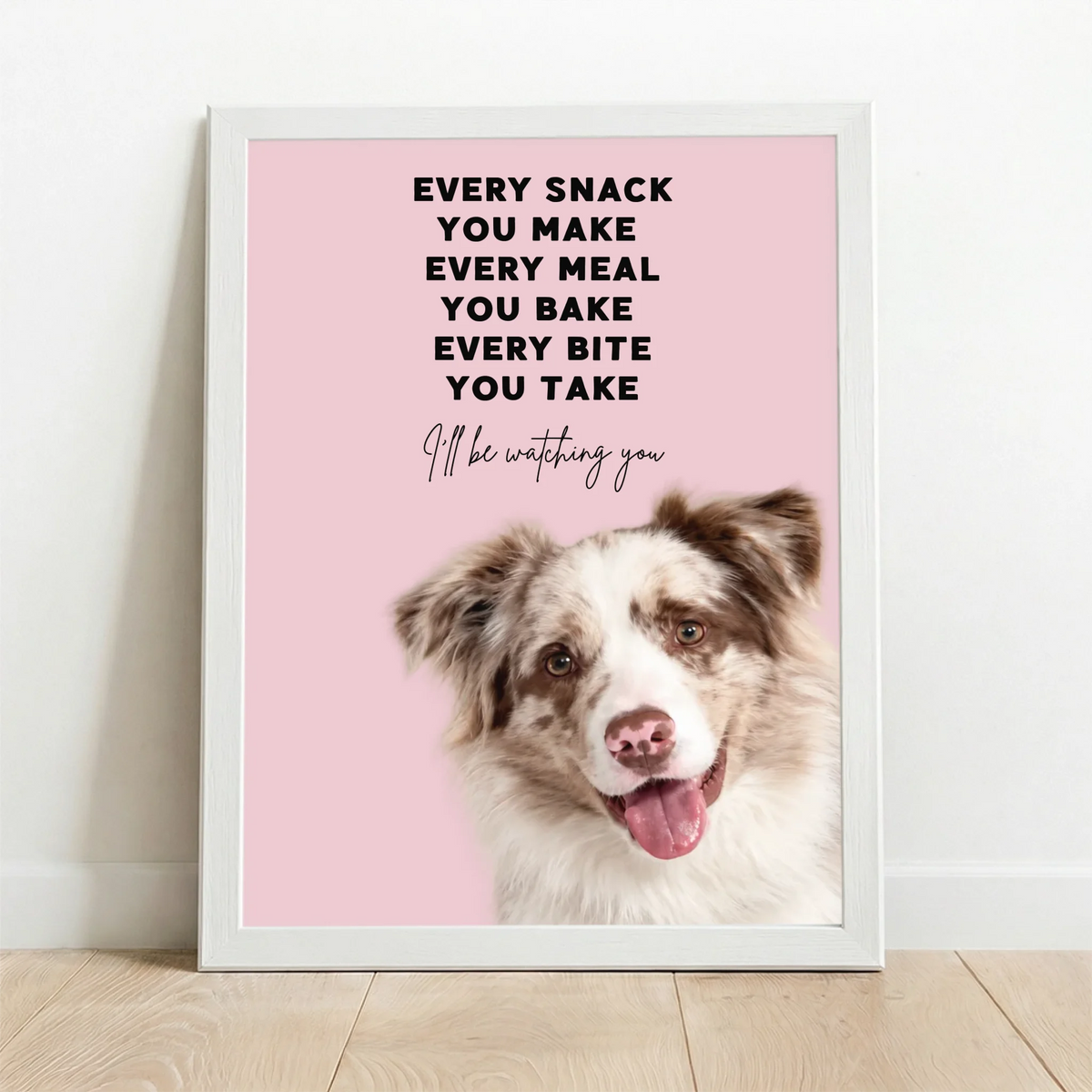 Framed Poster white