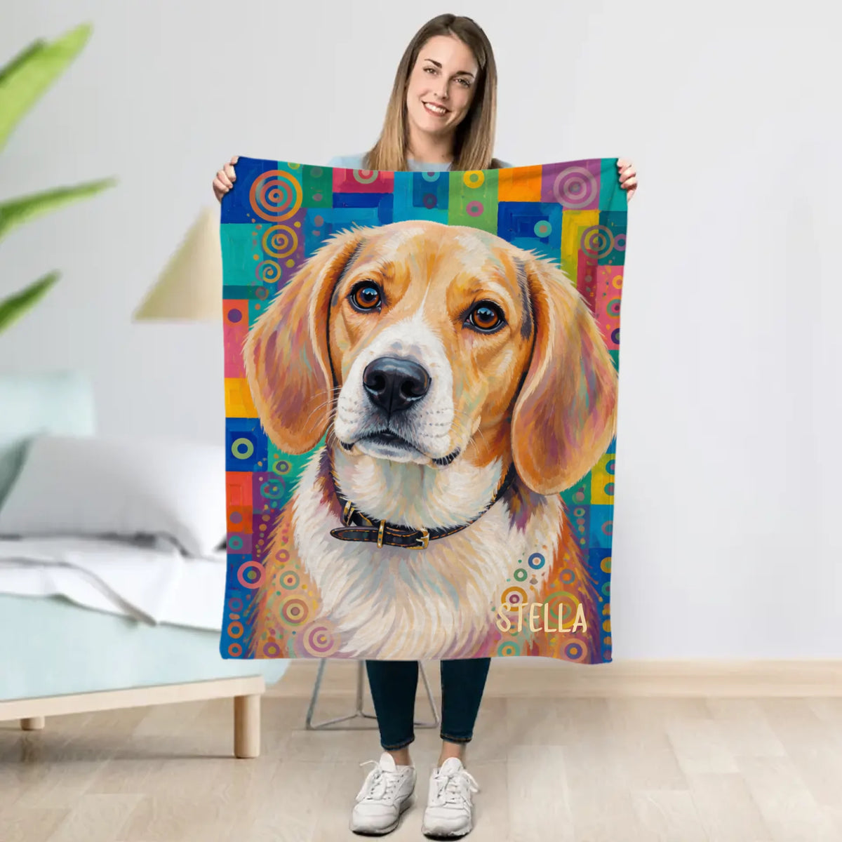 Personalized Blanket - Graffiti Art