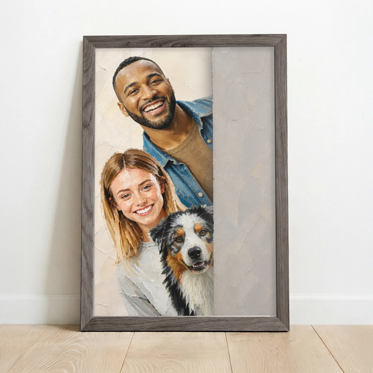 Framed Poster UK oak copy