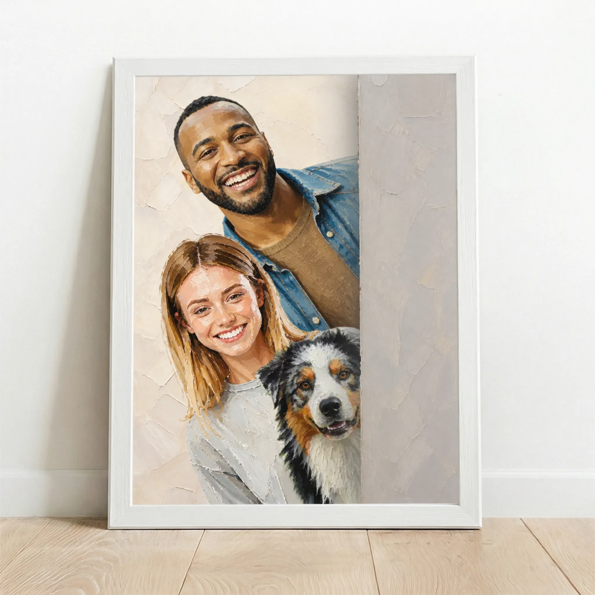 Framed Poster white