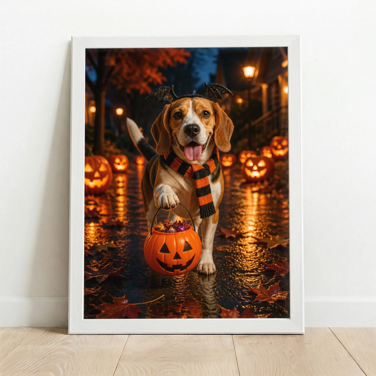 Framed Poster white