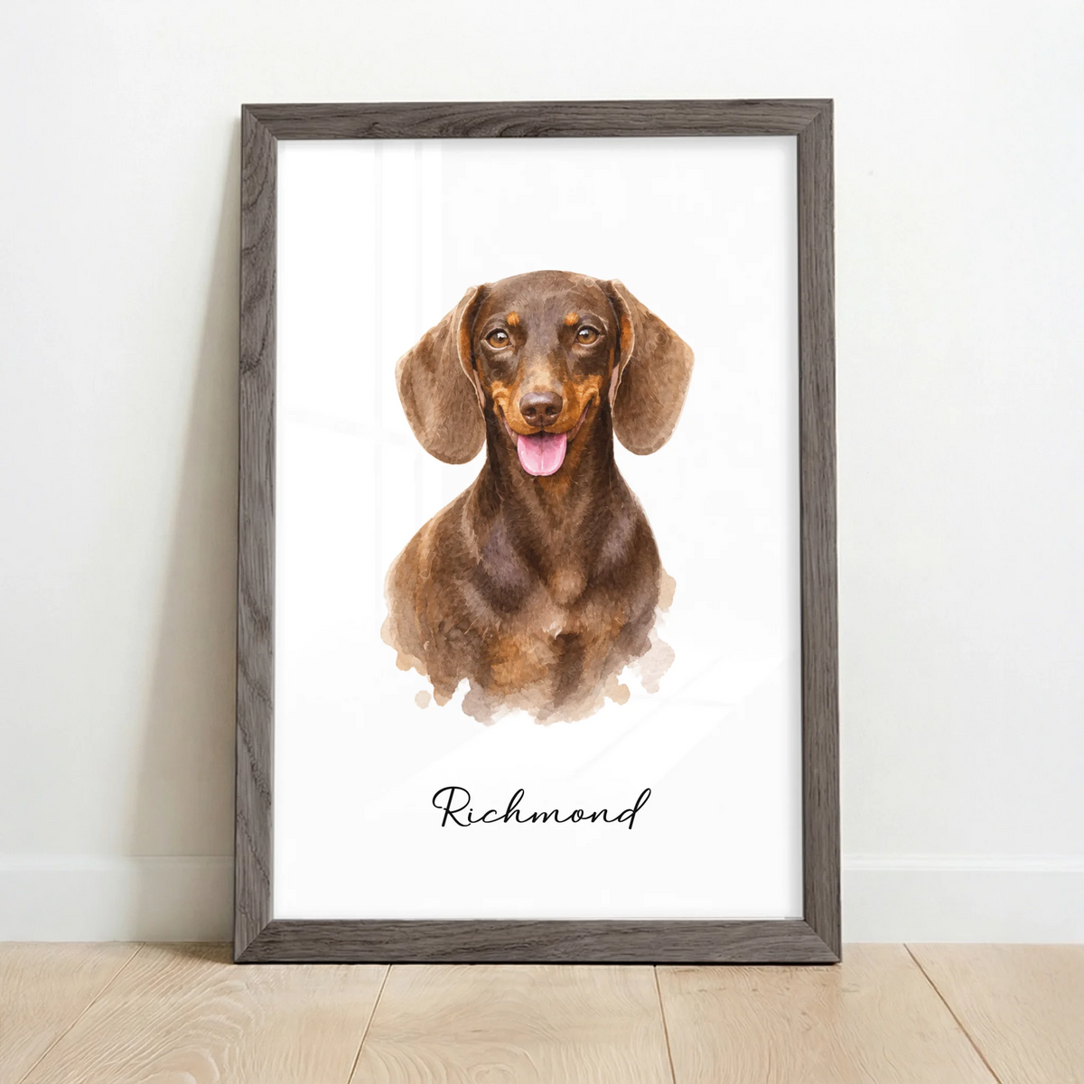 Framed Poster UK oak copy
