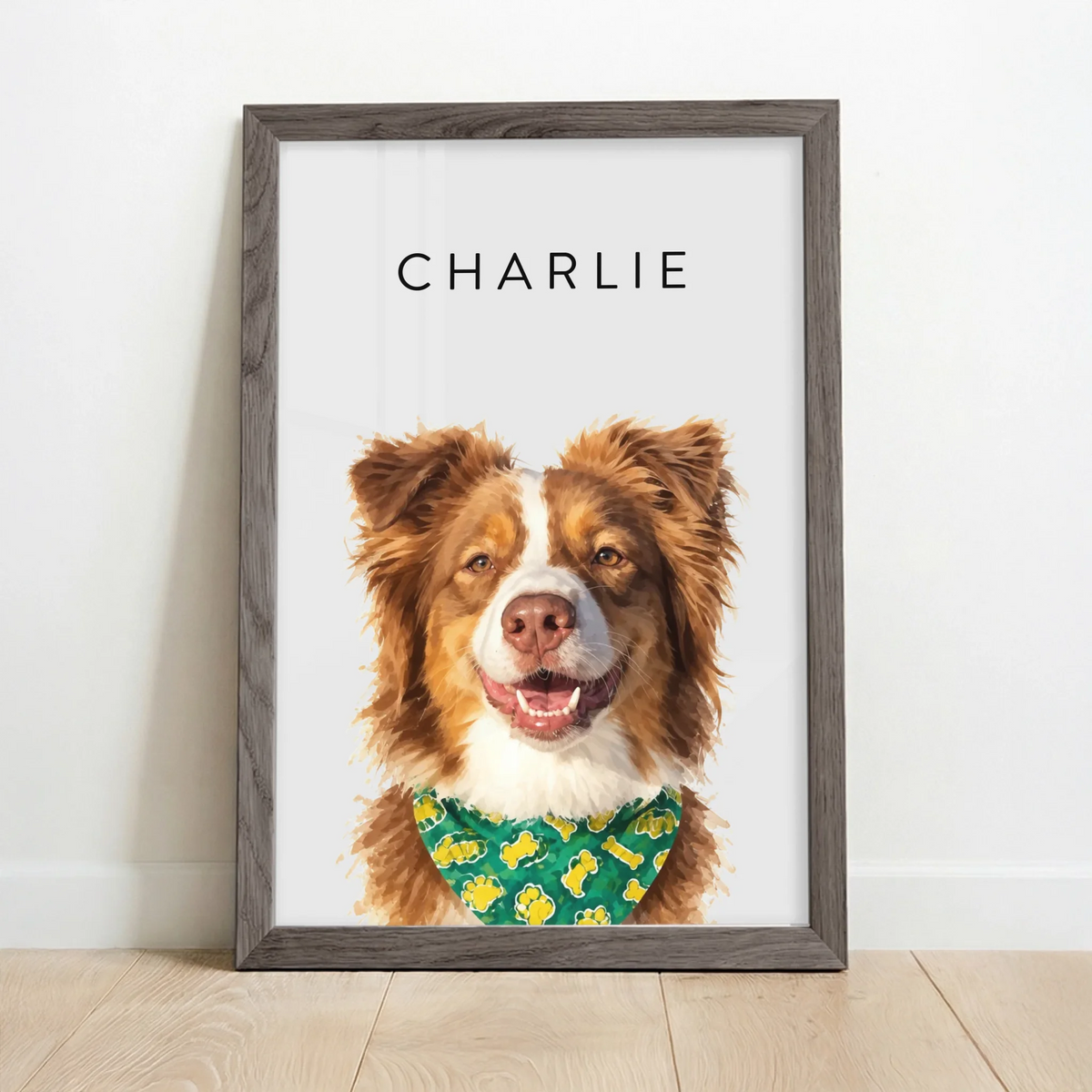 Framed Poster UK oak copy