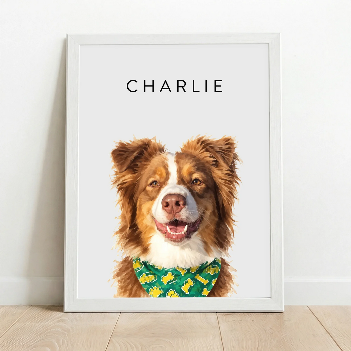 Framed Poster white