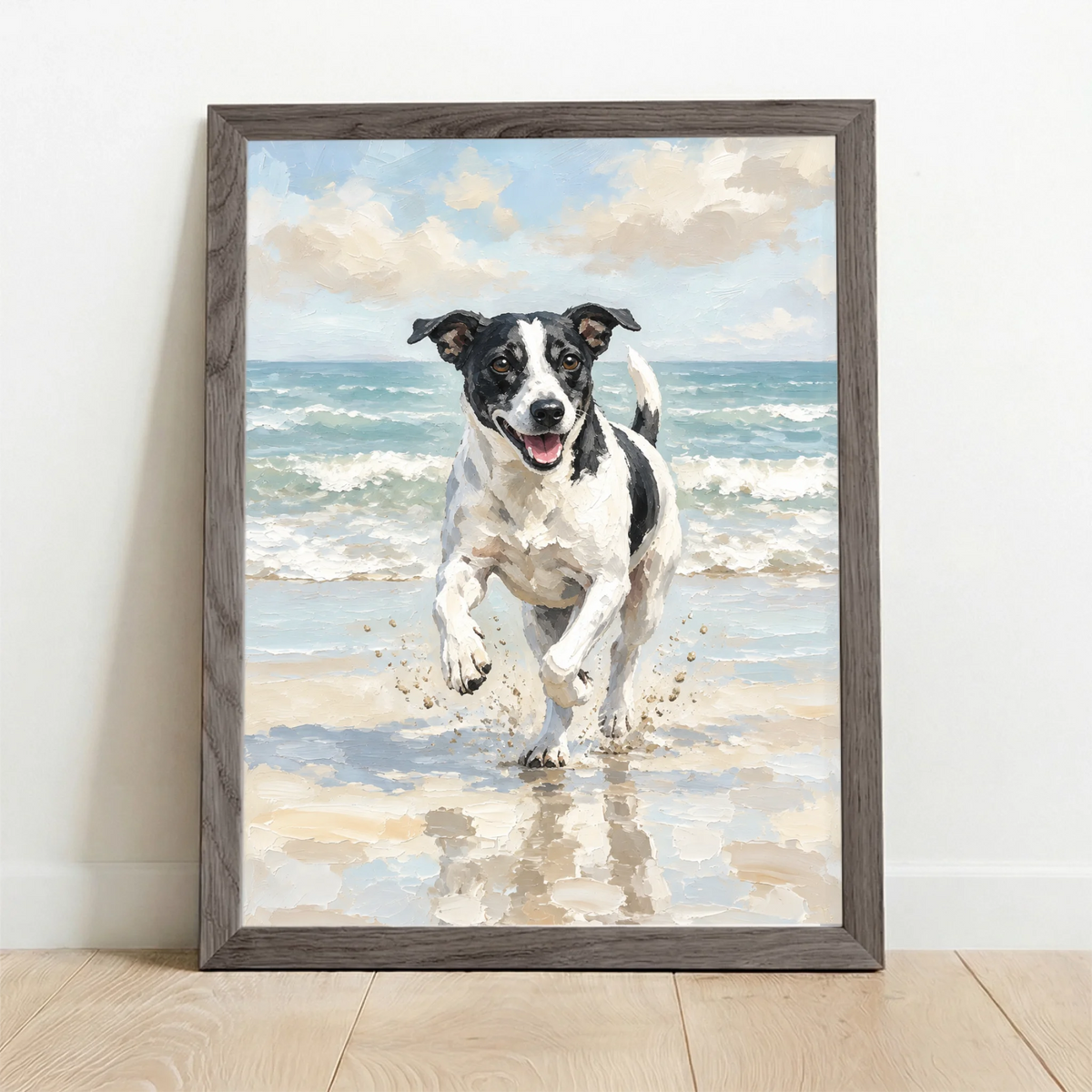 Framed Poster UK oak