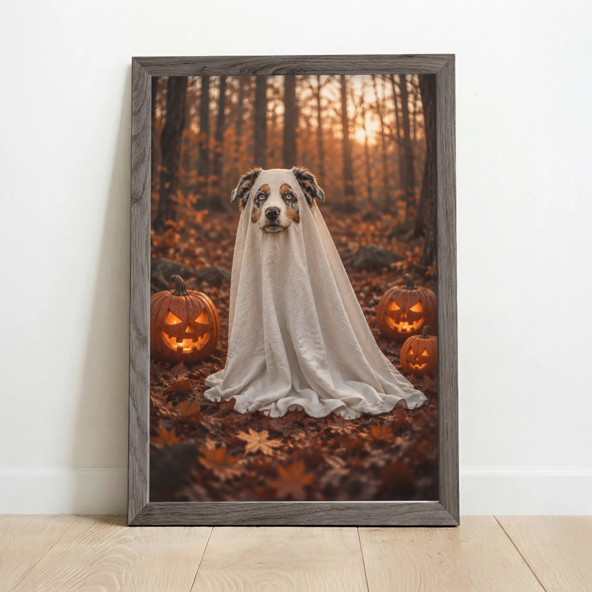 Framed Poster UK oak copy