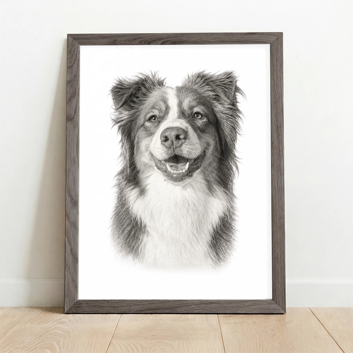 Framed Poster UK oak