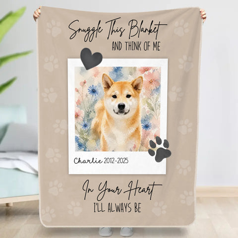 Personalized Blanket - Pet Memorial - Featured Image